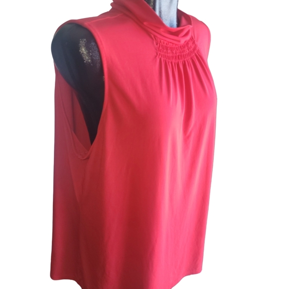 Fashion Bug Red Sleeveless Top Sz.2X - Picture 3 of 8